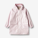 Wheat Outerwear Lang Regnjakke Finley Rainwear 9505 cherry bloom glossy