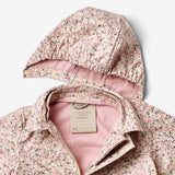 Wheat Outerwear Lang Regnjakke Finley Rainwear 9014 clam multi flowers