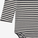 Wheat Main Langærmet Body Berti Body 9432 navy rib stripe