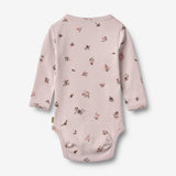 Wheat Main Langærmet Body Roselinde Body 1353 soft lilac flowers