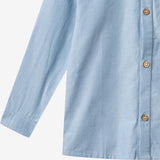 Wheat Main Langærmet Skjorte Willum Shirt 9633 blue chambrey
