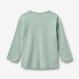Wheat Main Langærmet T-Shirt Morris T-Shirt 3217 green pool