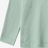 Wheat Main Langærmet T-Shirt Morris T-Shirt 3217 green pool