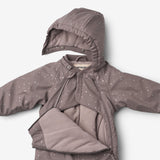 Wheat Outerwear PU Gummidragt Evig Outdoor Suit 1036 purple stone stars