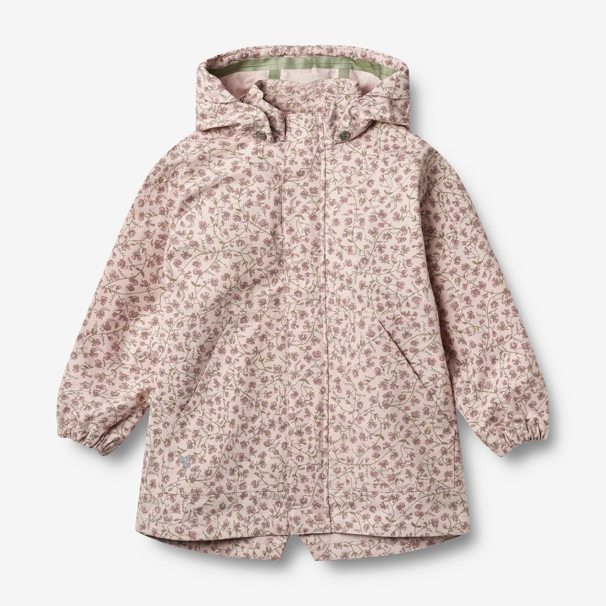 Wheat Outerwear Parka Spriing Jacket 2116 violet sweet peas