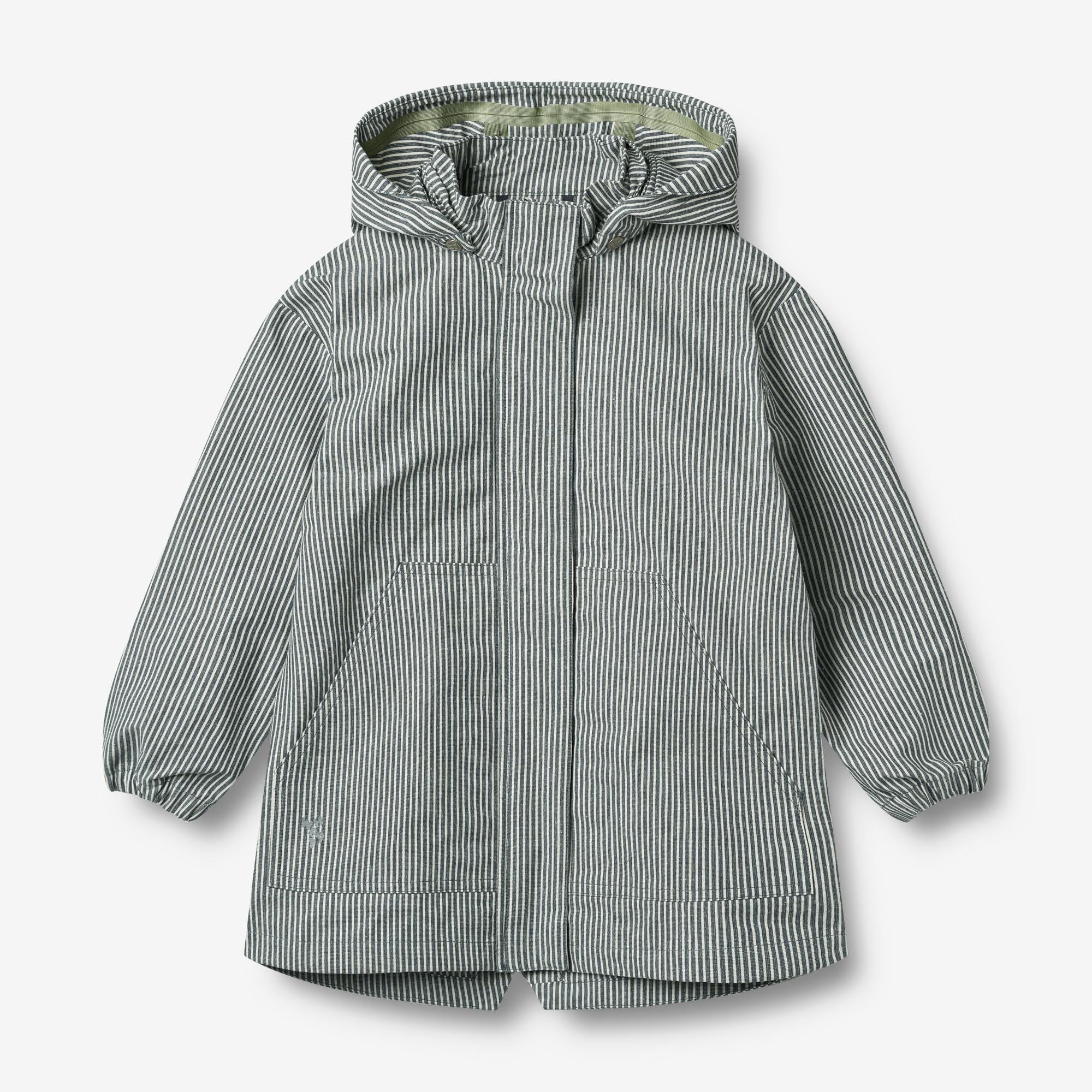 Wheat Outerwear Parka Spriing Jacket 1433 navy stripe