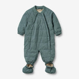 Wheat Outerwear Puffer Baby Dragt Nunu Technical suit 0229 navy melange