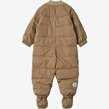 Wheat Outerwear Puffer Baby Dragt Nunu | Baby Snowsuit 4210 golden brown