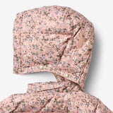 Wheat Outerwear Puffer Jakke Eli Jacket 9536 rose powder flowers