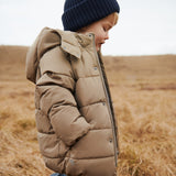Wheat Outerwear Puffer Jakke Gael Jacket 0099 grey stone