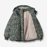 Wheat Outerwear Puffer Jakke Karla Jacket 9533 forest lake checked flowers