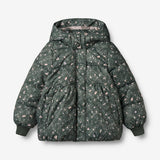 Wheat Outerwear Puffer Jakke Karla Jacket 9533 forest lake checked flowers