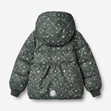 Wheat Outerwear Puffer Jakke Karla Jacket 9533 forest lake checked flowers