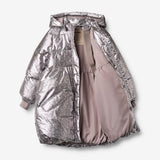 Wheat Outerwear Puffer Jakke Luna Jacket 9538 silver flower meadow