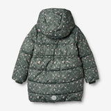 Wheat Outerwear Puffer Jakke Yrsa Jacket 9533 forest lake checked flowers