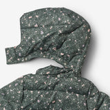 Wheat Outerwear Puffer Jakke Yrsa Jacket 9533 forest lake checked flowers