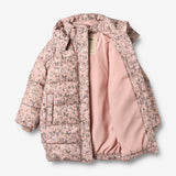Wheat Outerwear Puffer Jakke Yrsa Jacket 9536 rose powder flowers