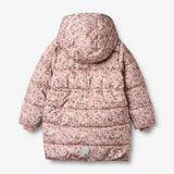 Wheat Outerwear Puffer Jakke Yrsa Jacket 9536 rose powder flowers