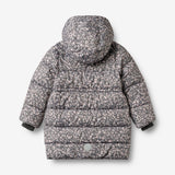 Wheat Outerwear Puffer Jakke Yrsa Jacket 9670 dark charcoal flowers