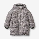 Wheat Outerwear Puffer Jakke Yrsa Jacket 9670 dark charcoal flowers