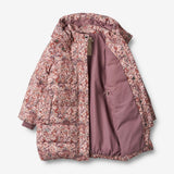 Wheat Outerwear Puffer Jakke Yrsa Jackets 9407 flowers in plenty