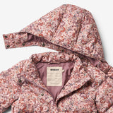 Wheat Outerwear Puffer Jakke Yrsa Jackets 9407 flowers in plenty