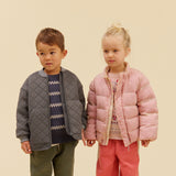 Wheat Outerwear Puffer jakke Diso Jacket 9799 peach pink
