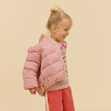 Wheat Outerwear Puffer jakke Diso Jacket 9799 peach pink