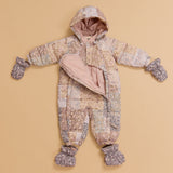 Wheat Outerwear Pufferdragt Edem Outdoor Suit 9618 patchwork flowers
