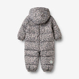Wheat Outerwear Pufferdragt Edem Outdoor Suit 9670 dark charcoal flowers