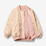 Wheat Outerwear Pufferjakke Lotte Jacket 9523 rose checked flowers