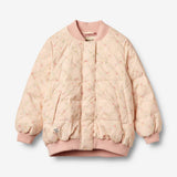 Wheat Outerwear Pufferjakke Lotte Jacket 9523 rose checked flowers