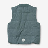 Wheat Outerwear Puffervest Andre Jacket 0229 navy melange