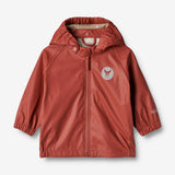 Wheat Outerwear Regnsæt Charlie m. Seler | Baby Rainwear 2072 red