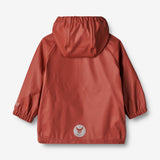 Wheat Outerwear Regnsæt Charlie m. Seler | Baby Rainwear 2072 red