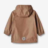 Wheat Outerwear Regnsæt Charlie m. Seler | Baby Rainwear 2121 berry dust
