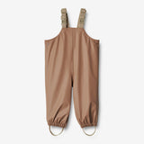 Wheat Outerwear Regnsæt Charlie m. Seler | Baby Rainwear 2121 berry dust