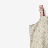 Wheat Outerwear Regnbukser Charlo m. Seler Trousers 9539 slightly green flowers