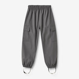 Wheat Outerwear Regnbukser Groa Trousers 9619 dark charcoal