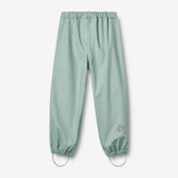Wheat Outerwear Regnbukser Olo Trousers 9519 aquamarin