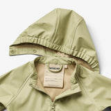 Wheat Outerwear Regndragt Mika Outdoor Suit 1145 green tea
