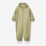 Wheat Outerwear Regndragt Mika Outdoor Suit 1145 green tea