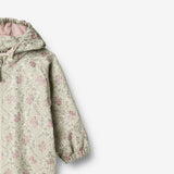 Wheat Outerwear Regndragt Mika Outdoor Suit 9539 slightly green flowers