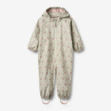 Wheat Outerwear Regndragt Mika Outdoor Suit 9539 slightly green flowers