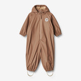 Wheat Outerwear Regndragt Mika | Baby Rainwear 2121 berry dust