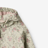 Wheat Outerwear Regnjakke Charlie Jacket 9539 slightly green flowers