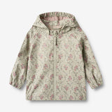 Wheat Outerwear Regnjakke Charlie Jacket 9539 slightly green flowers