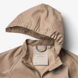 Wheat Outerwear   Regnjakke Charlie Rainwear 3239 beige stone