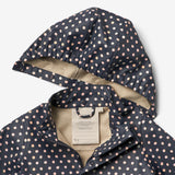 Wheat Outerwear Regnjakke Ola Rainwear 1071 ink dots