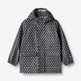 Wheat Outerwear Regnjakke Ola Rainwear 1071 ink dots